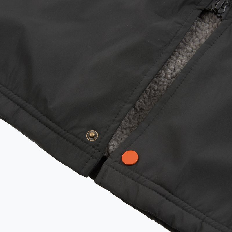 Płaszcz ZONE3 Recycled Robe Parka black/grey/orange 5