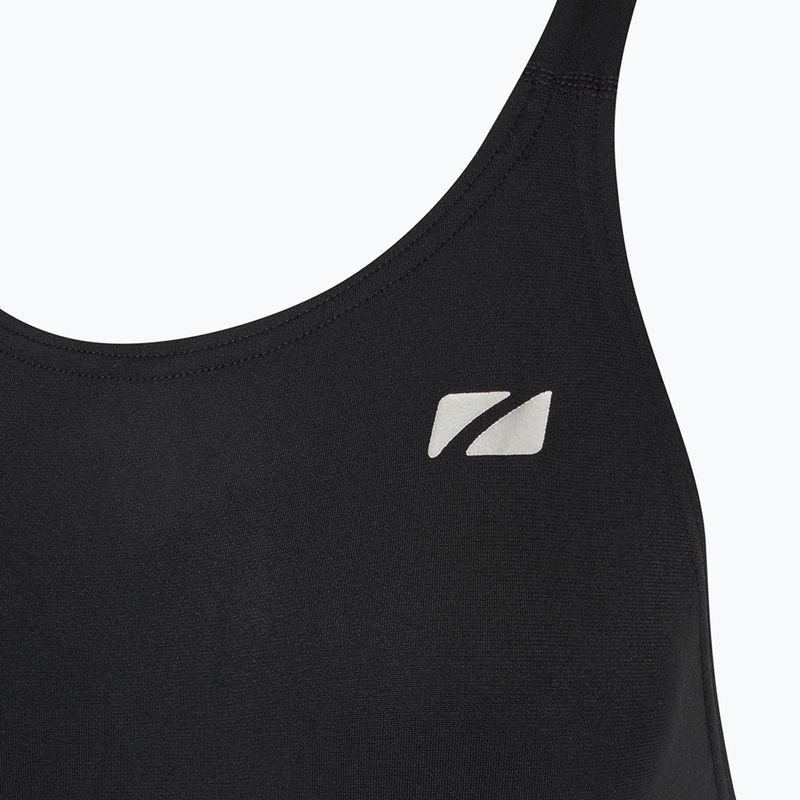 Strój pływacki jednoczęściowy damski ZONE3 OWS Renew Classic black 3