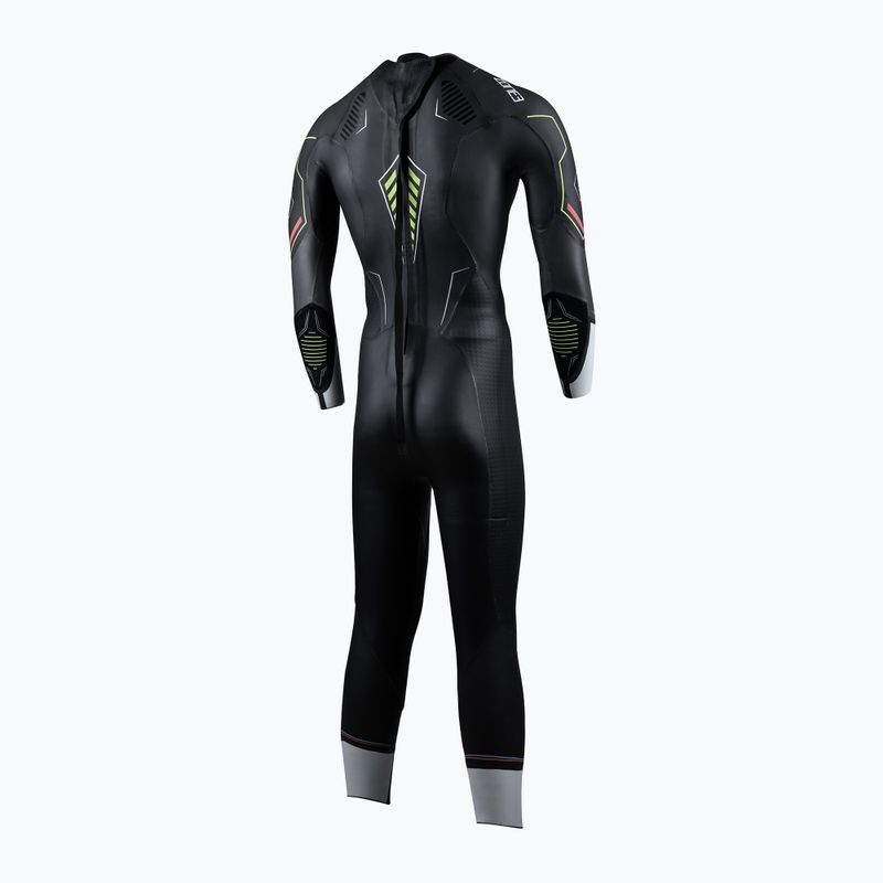 Pianka triathlonowa męska ZONE3 Aspire 4 mm black/chalk 2