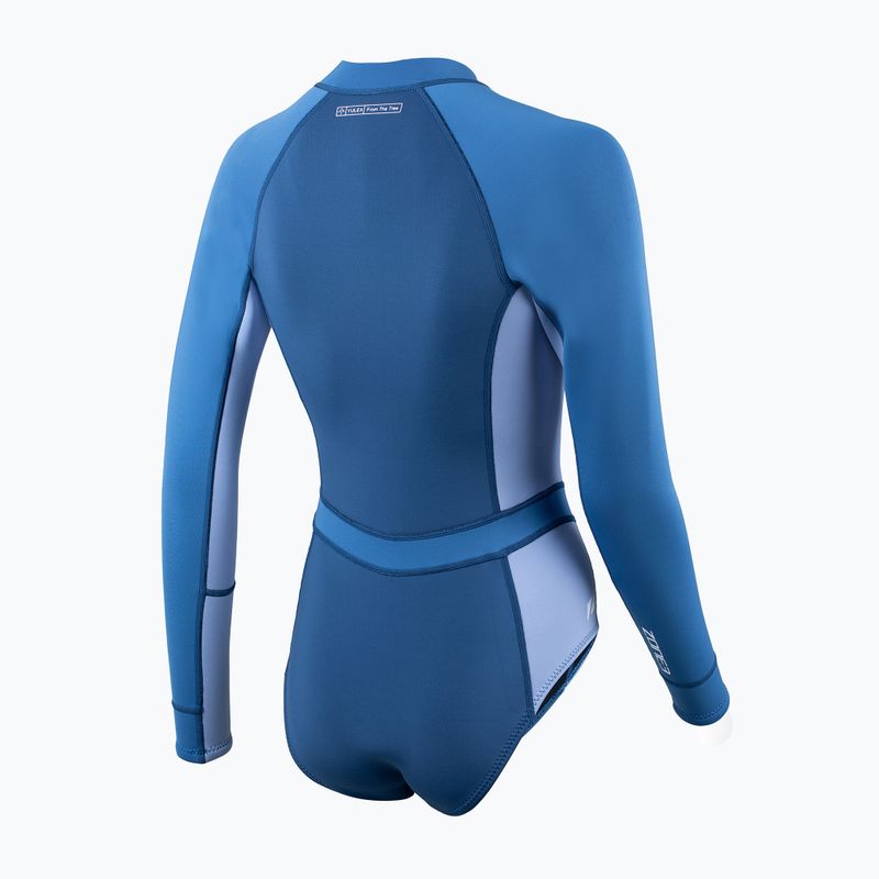 Pianka do pływania damska ZONE3 Yulex multi blue/white 2