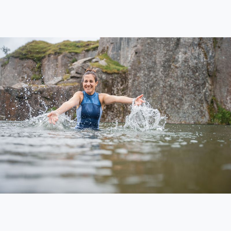 Strój pływacki jednoczęściowy damski ZONE3 Yulex Kneeskin multi blue/white 6