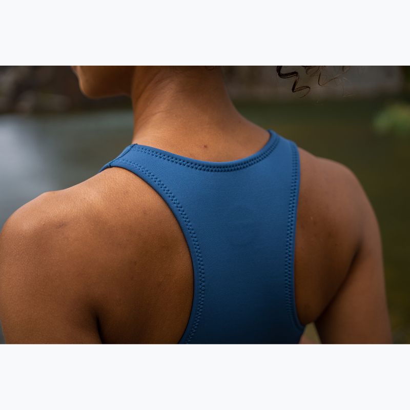 Pianka do pływania damska ZONE3 Yulex Sleeveless multi blue/white 10