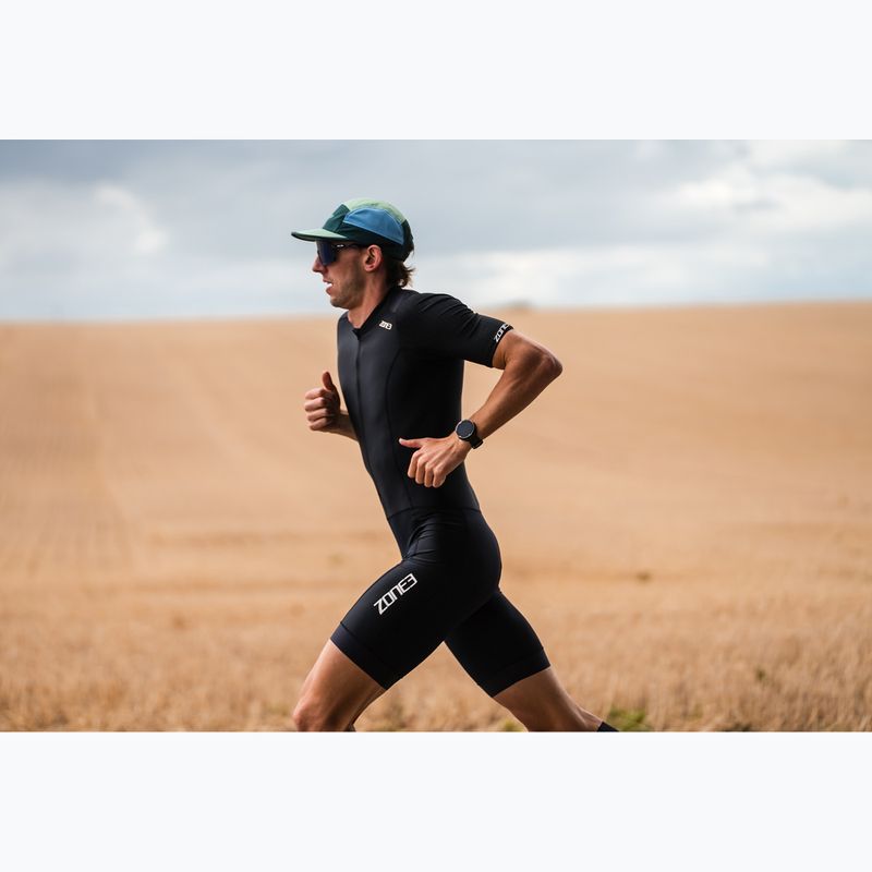 Kombinezon triathlonowy męski ZONE3 Activate+ Trisuit black 13