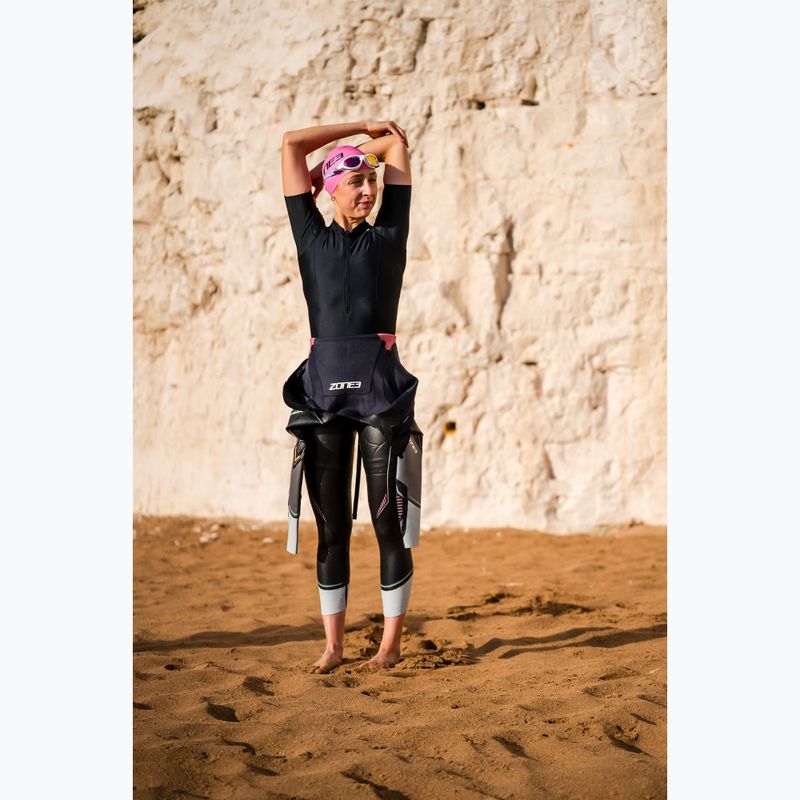 Kombinezon triathlonowy damski ZONE3 Activate+ Trisuit black 12