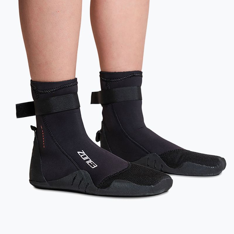 Buty neoprenowe ZONE3 Heat-Tech Dura Swim black 8