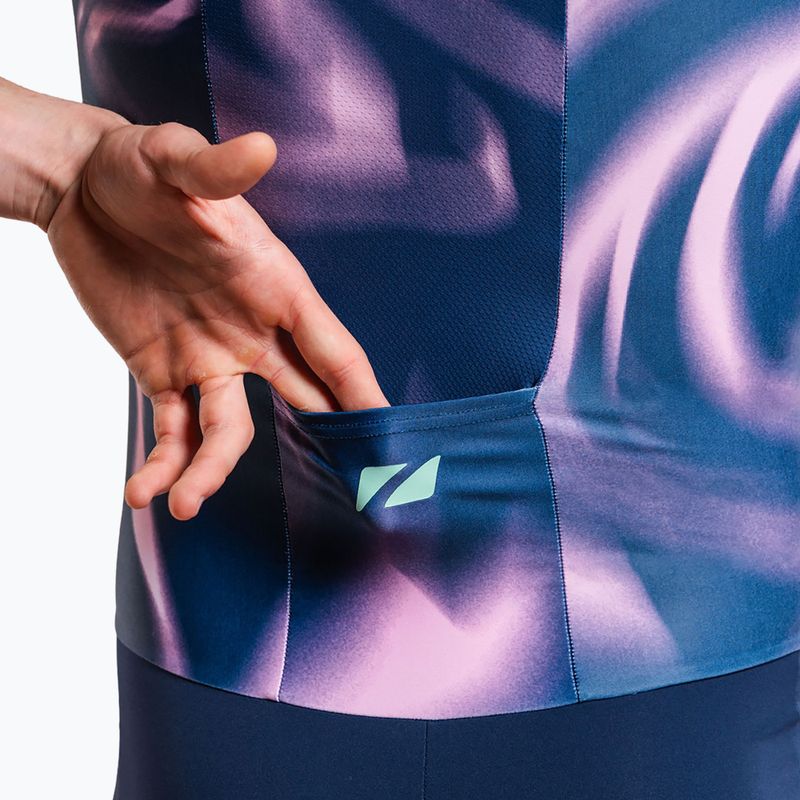 Kombinezon triathlonowy męski ZONE3 Activate+ Trisuit print 8