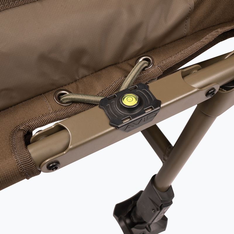Łóżko Avid Carp Benchmark Leveltech brown 3