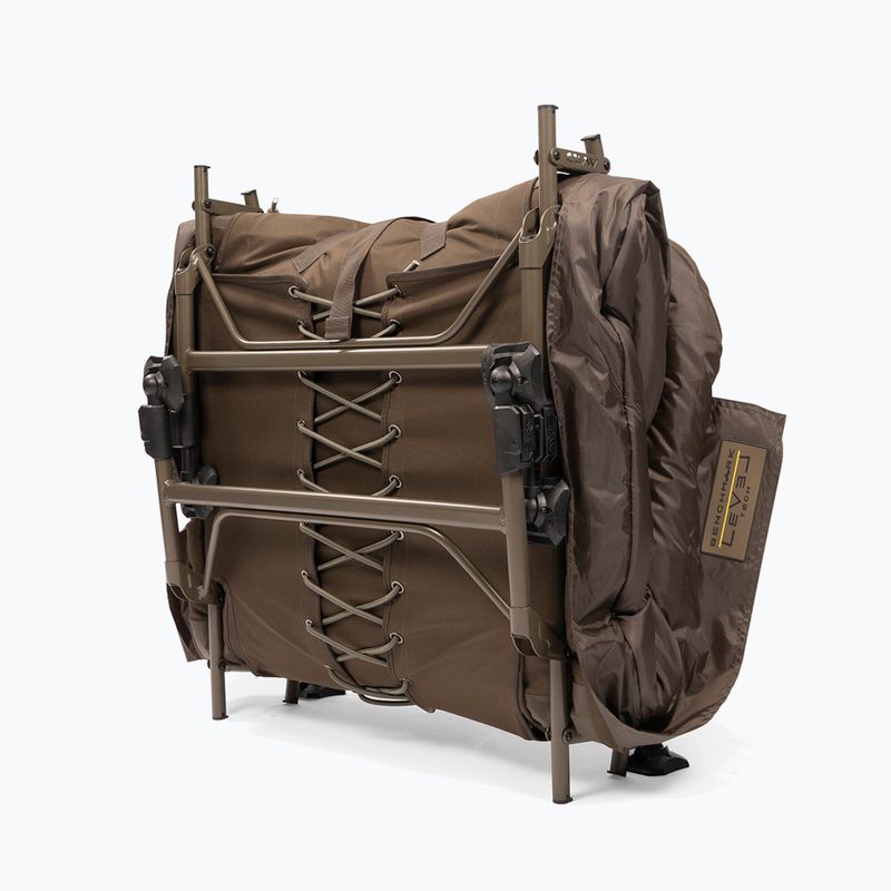 Łóżko Avid Carp Benchmark Leveltech System brown 2