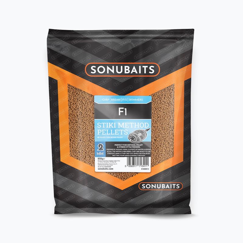 Pellet zanętowy Sonubaits F1 Stiki Method Pellets brown