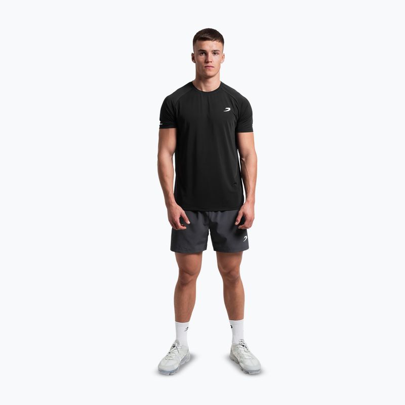 Spodenki treningowe męskie BOXRAW Valdes 7" charcoal 2