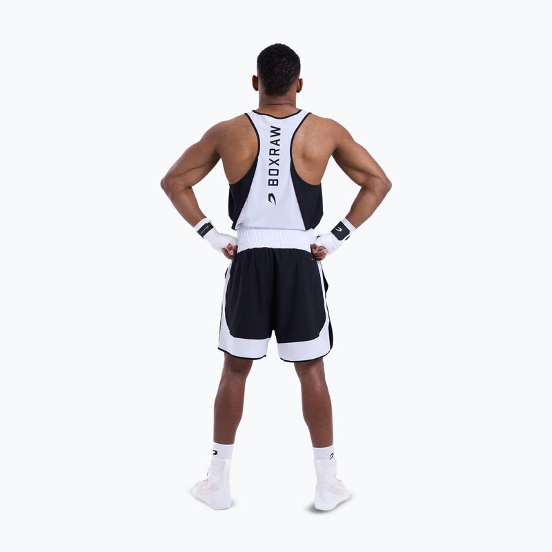 Spodenki treningowe męskie BOXRAW Stevenson V2 black/white 3