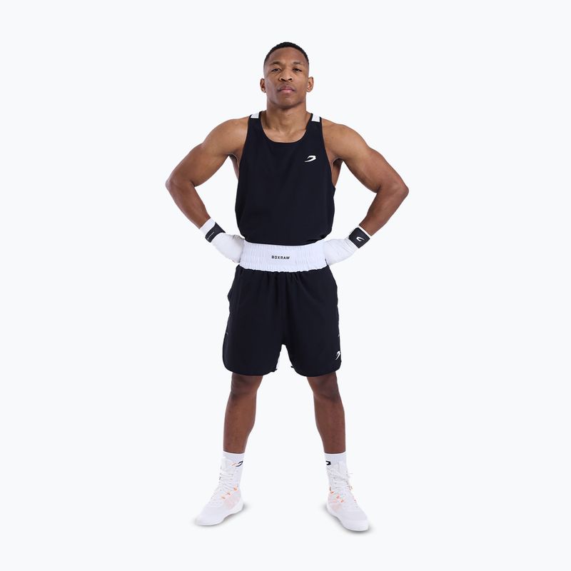 Koszulka męska Boxraw Stevenson Tank 2.0 black/white 2