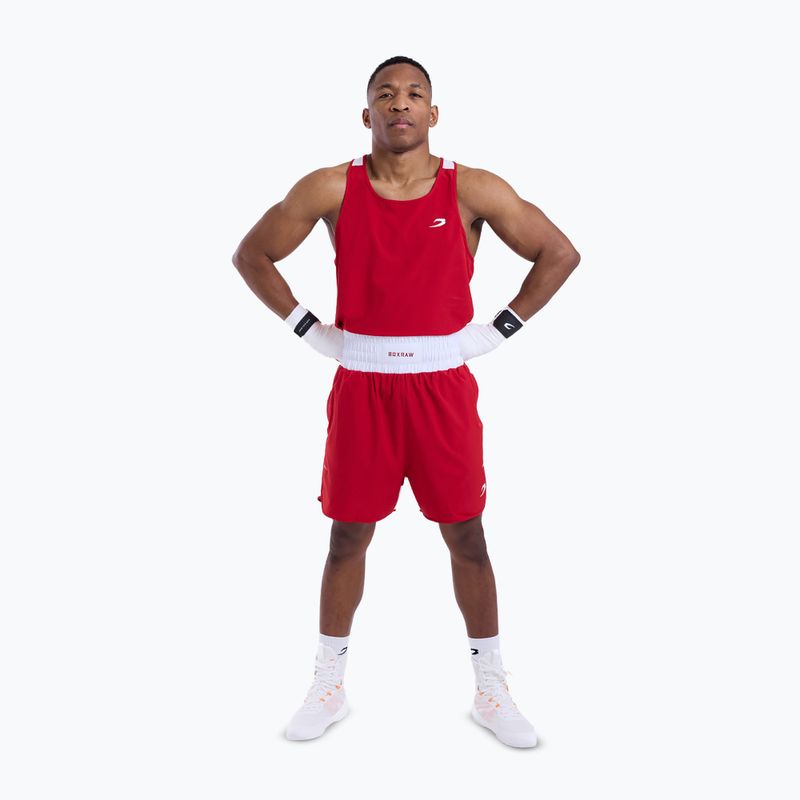 Koszulka męska Boxraw Stevenson V2 Tank red/white 2