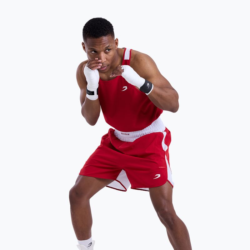 Koszulka męska Boxraw Stevenson V2 Tank red/white 5