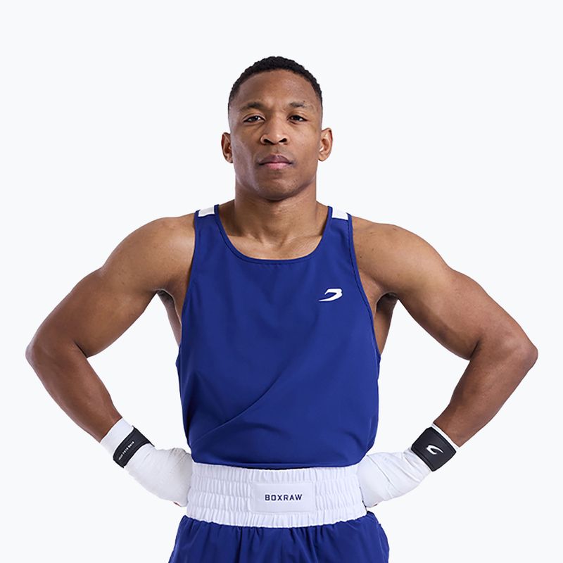 Koszulka męska Boxraw Stevenson Tank 2.0 blue/white