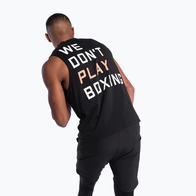 Koszulka męska BOXRAW We Don't Play Boxing Muscle Tank black 6
