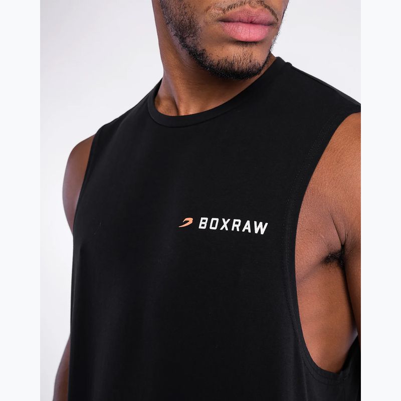 Koszulka męska BOXRAW We Don't Play Boxing Muscle Tank black 7