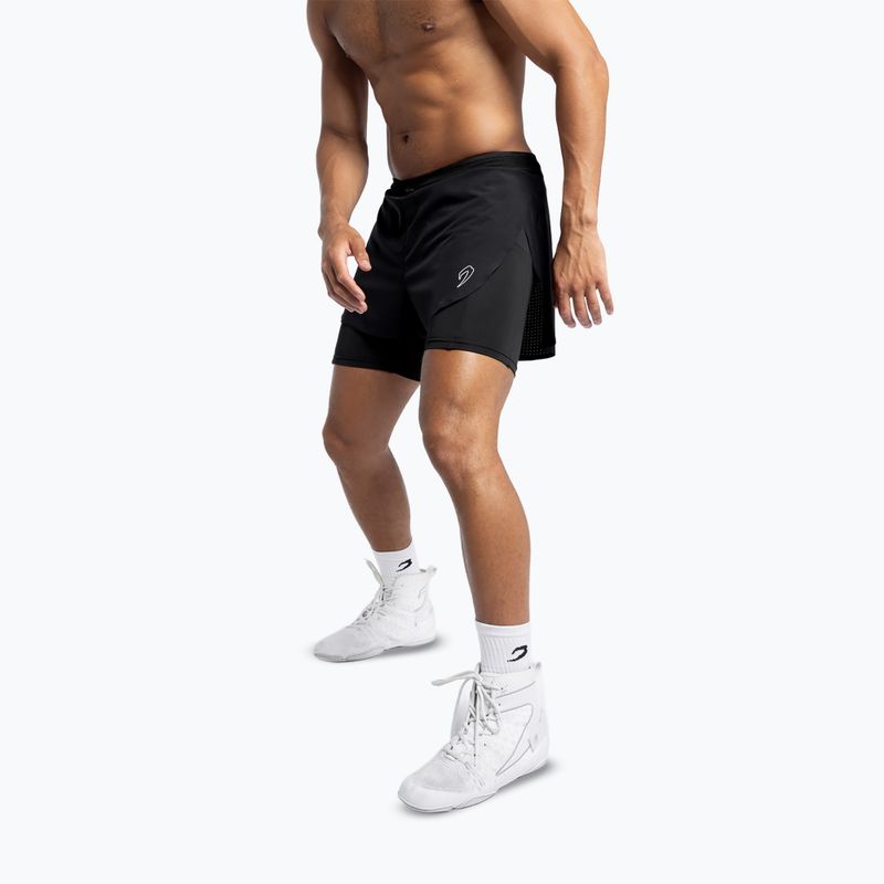Spodenki treningowe BOXRAW Tunero 2-in-1 black 4