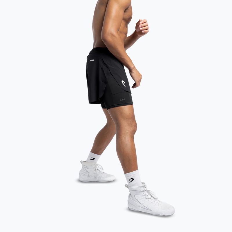 Spodenki treningowe BOXRAW Tunero 2-in-1 black 6