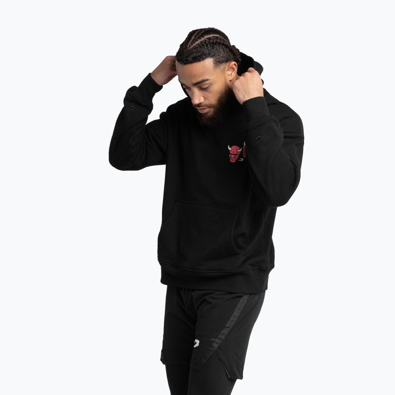 Bluza męska BOXRAW Death Before Dishonor Oversized Hoodie black 6