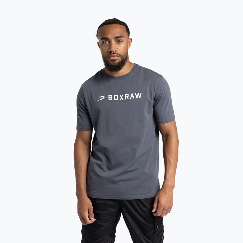 Koszulka męska Boxraw A.B.C. charcoal