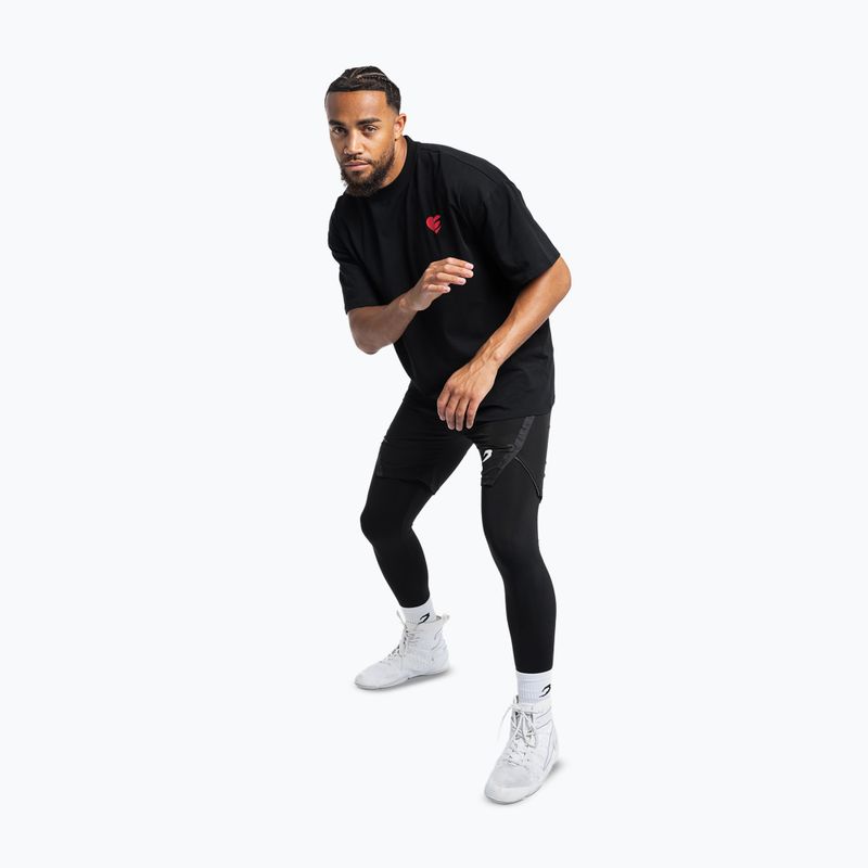 Koszulka męska Boxraw Boxing is Love Oversized black 4