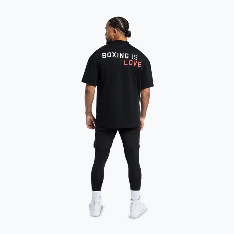 Koszulka męska Boxraw Boxing is Love Oversized black 6