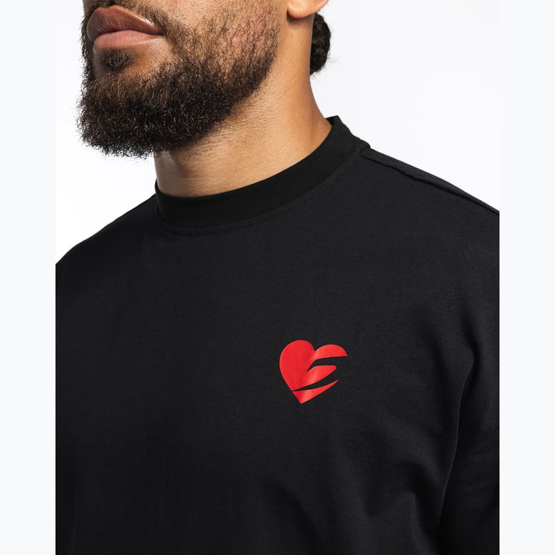 Koszulka męska Boxraw Boxing is Love Oversized black 8