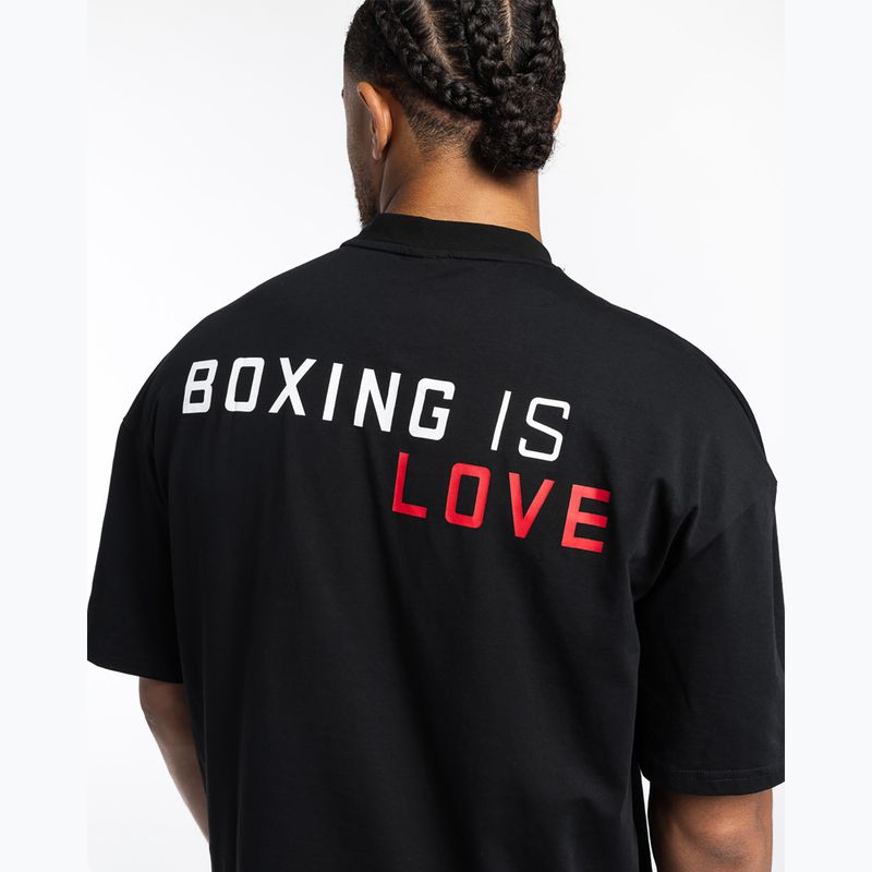 Koszulka męska Boxraw Boxing is Love Oversized black 9
