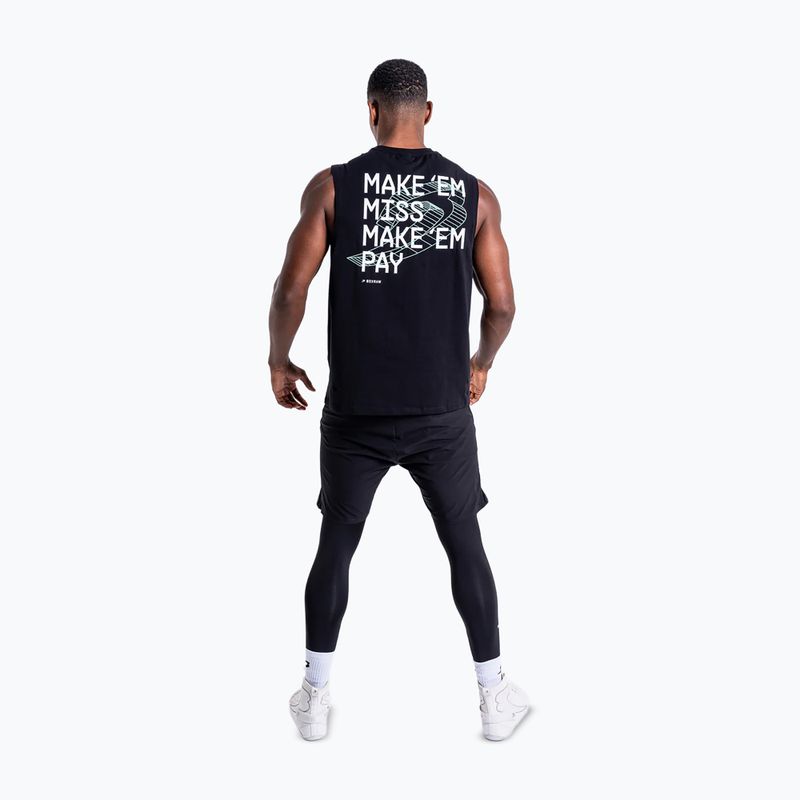 Koszulka męska BOXRAW Make 'Em Miss Muscle black 4