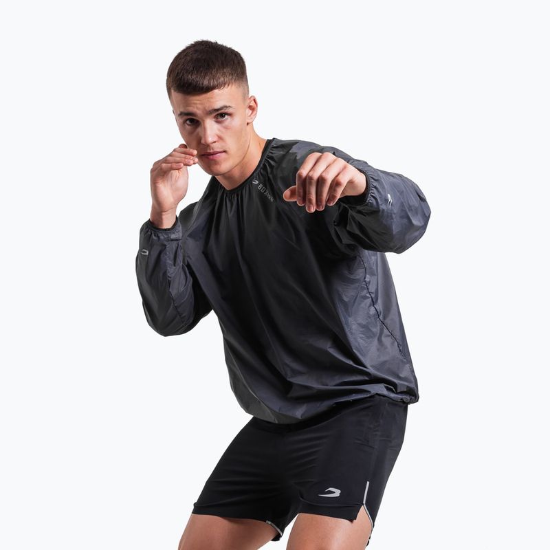Bluza męska BOXRAW Genaro Sweatshirt charcoal 8