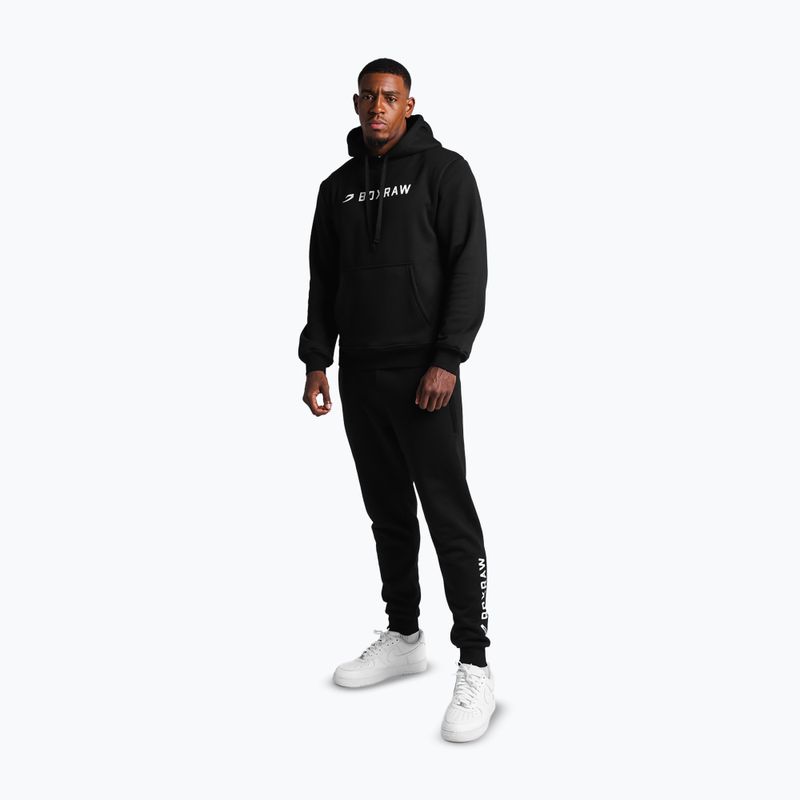 Bluza męska BOXRAW A.B.C. Hoodie black 2