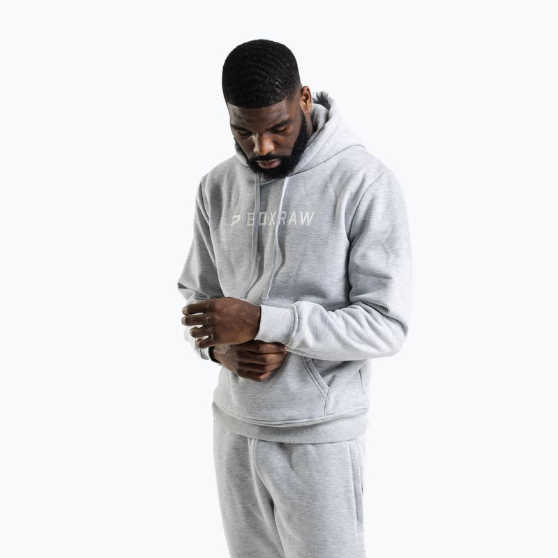 Bluza męska BOXRAW A.B.C. Hoodie grey 4