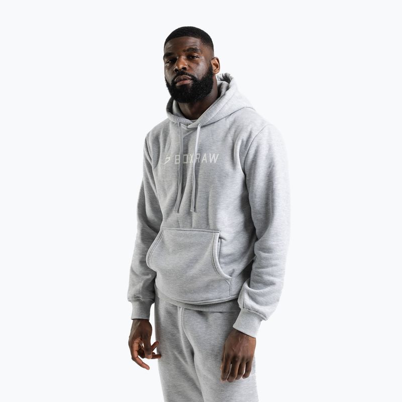 Bluza męska BOXRAW A.B.C. Hoodie grey 5