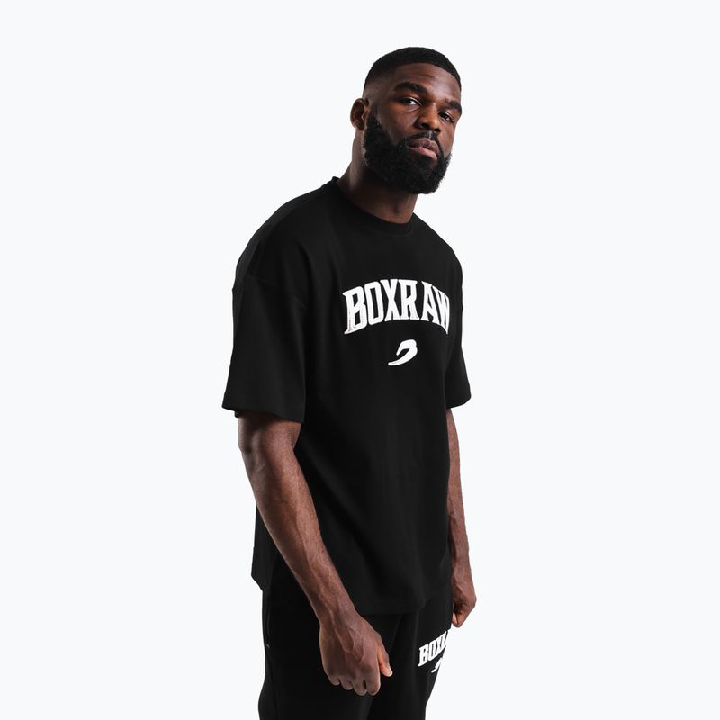 Koszulka męska BOXRAW East Street Oversized T-Shirt black 4