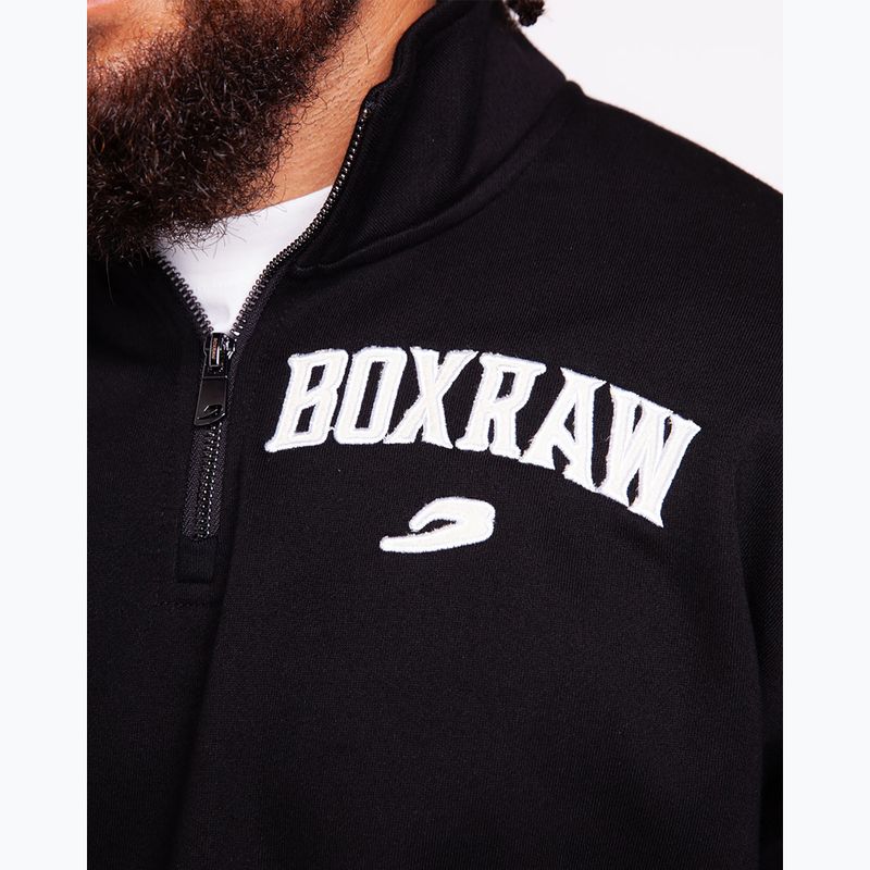 Bluza męska BOXRAW East Street 1/4 Zip black 6