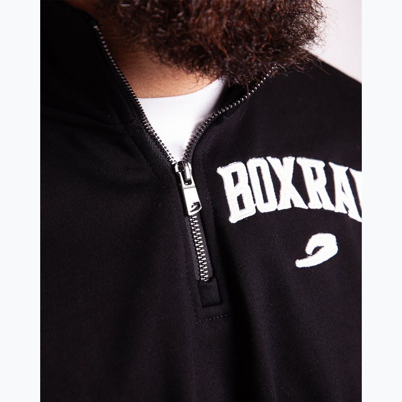Bluza męska BOXRAW East Street 1/4 Zip black 7