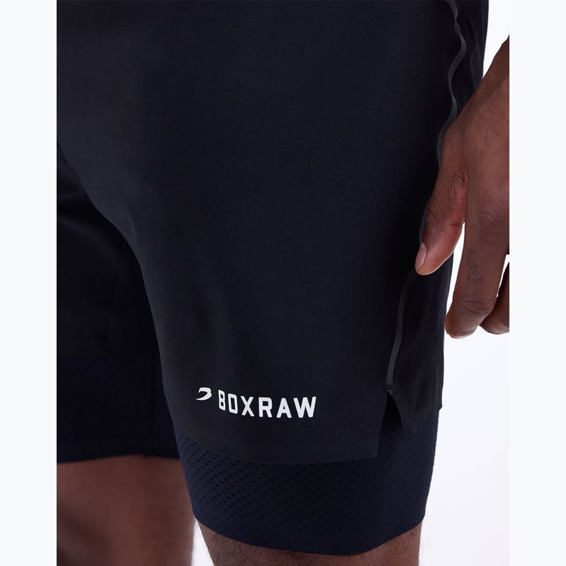 Spodenki treningowe męskie BOXRAW Sparring Club 2-in-1 black 6
