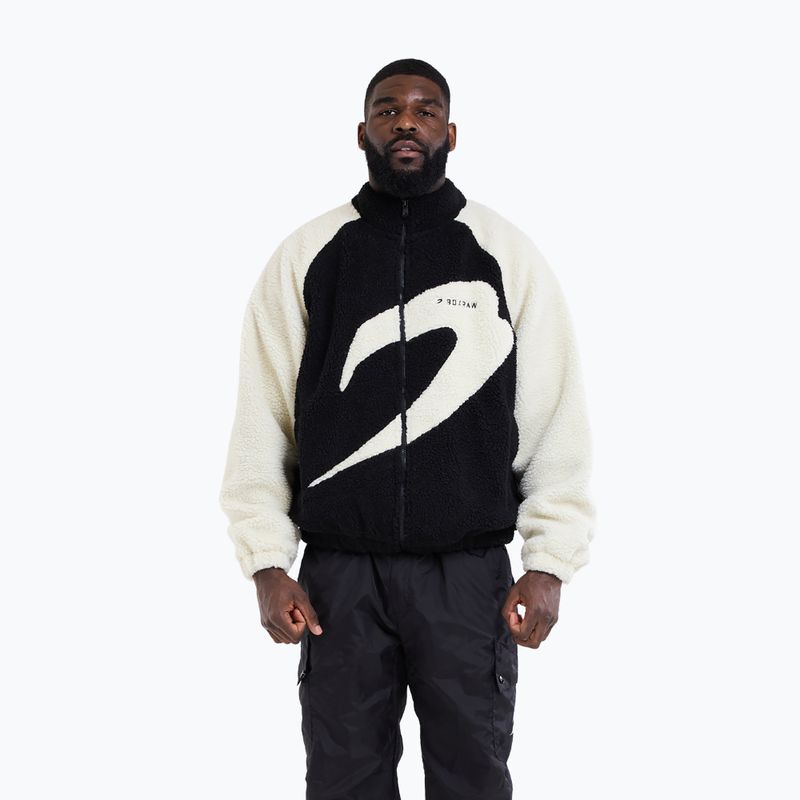 Kurtka męska BOXRAW Walker Sherpa black/cream