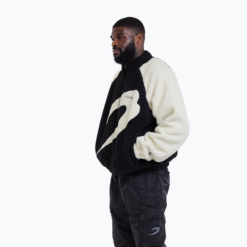 Kurtka męska BOXRAW Walker Sherpa black/cream 5