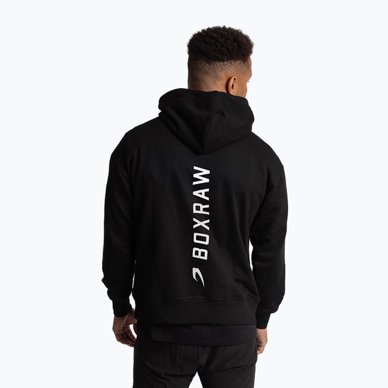 Bluza męska BOXRAW Strike Oversized Hoodie black 3