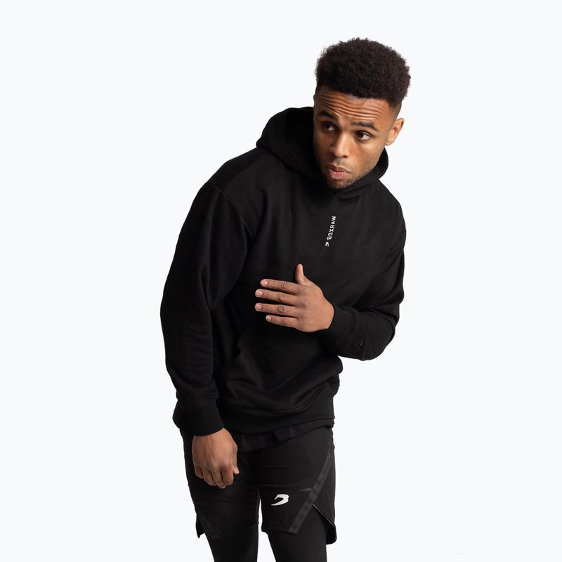 Bluza męska BOXRAW Strike Oversized Hoodie black 4