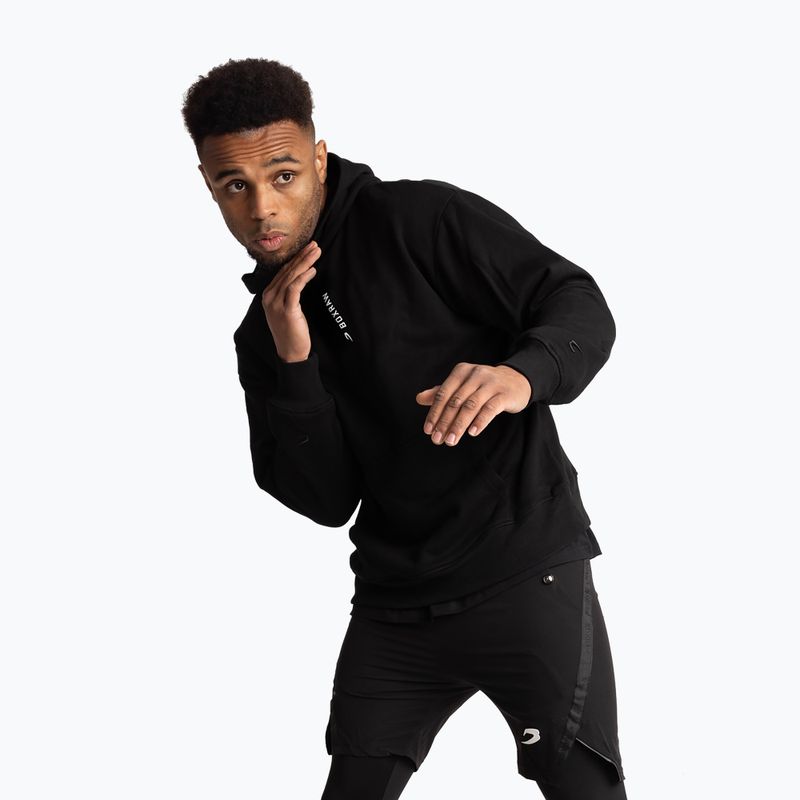 Bluza męska BOXRAW Strike Oversized Hoodie black 5