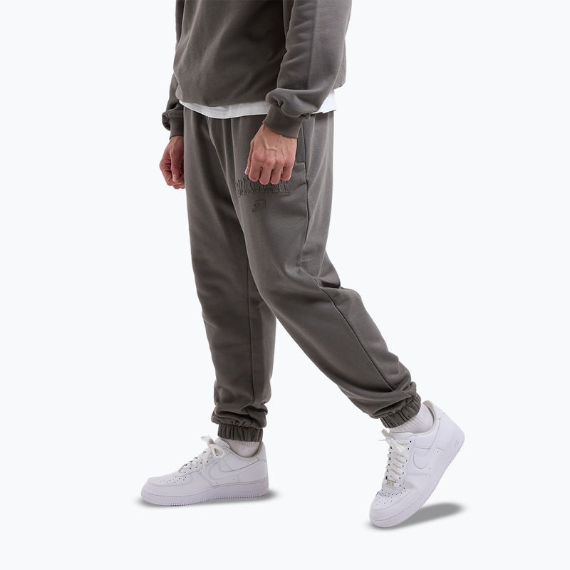 Spodnie męskie BOXRAW East Street Bottoms distressed grey 5