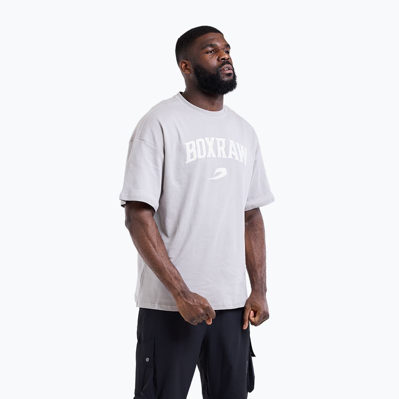 Koszulka męska Boxraw East Street Oversized T-Shirt grey 4