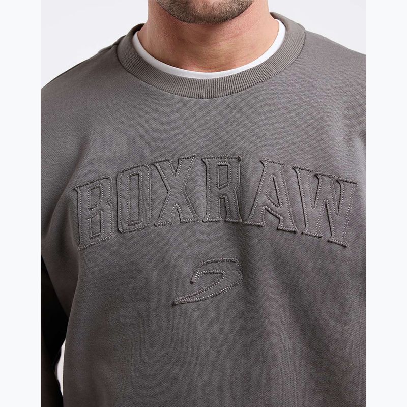 Bluza męska BOXRAW East Street Sweatshirt distressed grey 7