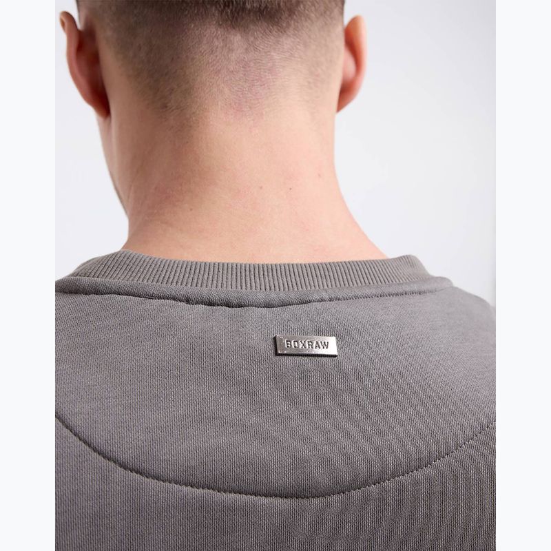 Bluza męska BOXRAW East Street Sweatshirt distressed grey 9