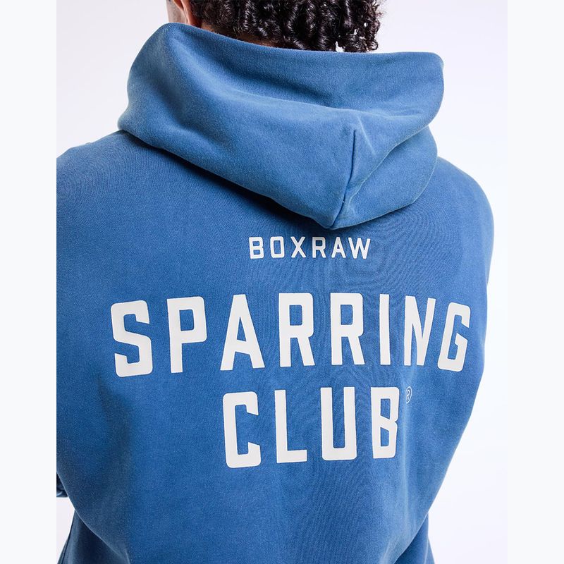 Bluza męska BOXRAW Sparring Club Oversized Hoodie washed baby blue 9