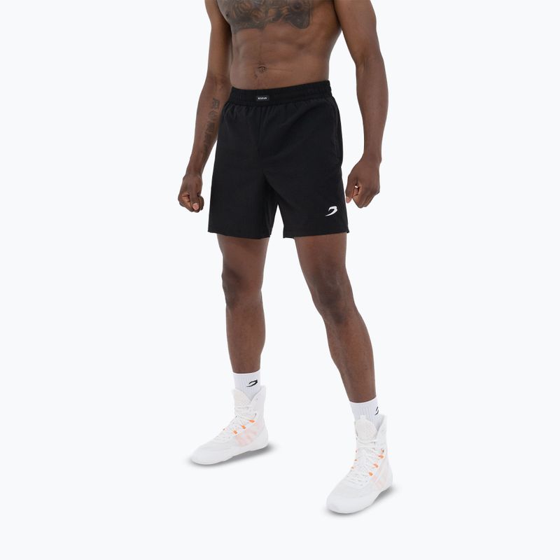 Spodenki treningowe męskie BOXRAW Valdes 7" BXRW-VLD7SH black