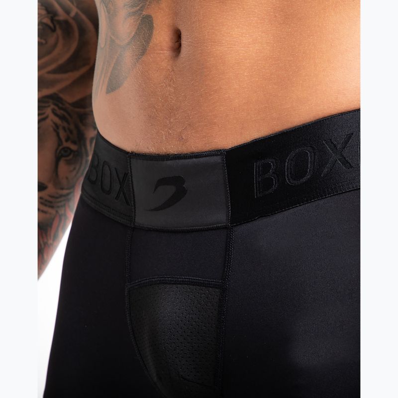 Spodenki treningowe męskie BOXRAW Saddler Compression black 7